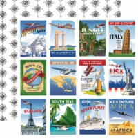 Our Travel Adventure Double-Sided Cardstock 12 X12 -Travel Posters