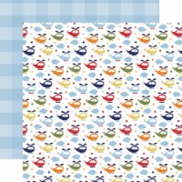 Little Dreamer Boy Double-Sided Cardstock 12 X12 -Hello Helicopter