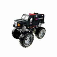 Dazmers School Bus Monster Truck with Lights and Sounds, Ages 3+