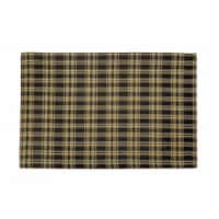 Mr. MJs Trading AG-01272S-4 19 in. Ribbed Placemats, Salt Pepper - Set of 4