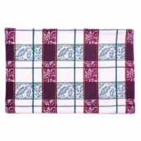 Mr. MJs Trading AG-02205S-4 19 in. Ribbed Placemats, Noel - Set of 4