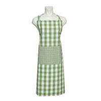 Mr. MJs Trading AG-37293 Kitchen Apron, Toro Green Check