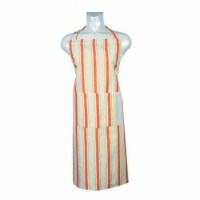 Mr. MJs Trading AG-37631 Kitchen Apron, Stripe Orange