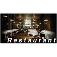City Classics CTC1405 4 in. HO Scale Restaurant Picture Window