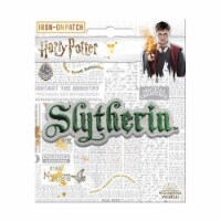 Harry Potter Harry Potter Slytherin Text Iron On Patch Costume