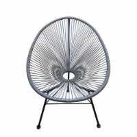 GFurn ACAPULCO-LIGHTBLUE Acapulco Chair - Light Blue