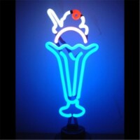 Johnny Austin Neon ice cream soda Ice Cream Soda Neon Sculpture