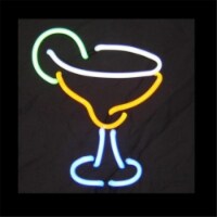 Johnny Austin Neon margarita Margarita Neon Sculpture