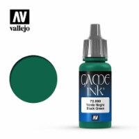 Vallejo VLJ72090 Black & Green Ink Game Color Acrylic Paint
