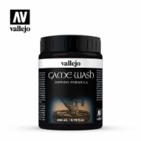 Vallejo VLJ73201 Black Wash Game Color Acrylic Paint