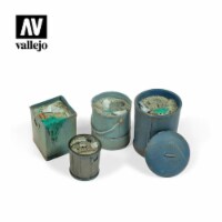 Vallejo Scenics VLJSC213 No.1 Assorted Model Garbage Bin