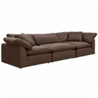 Sunset Trading Trading Cloud Puff Slipcover for Modular Sofa & Performance Fabric Contemporar