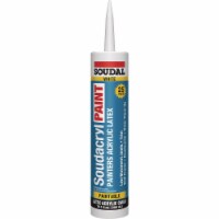 Soudacryl Paint 10.1 Oz. White Acrylic Latex Caulk 146729