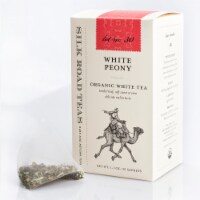 Silk Road Teas: Organic White Peony Chinese Tea from China (Bai Mu Dan). 15 Sachets (2g ea)