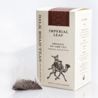 Silk Road Teas: Organic Chinese Pu-erh Tea from China. Imperial Leaf, 15 Sachets (2g ea)