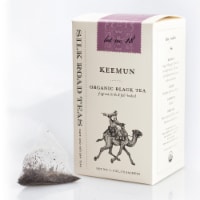 Silk Road Teas: Organic Keemun Black Chinese Tea from China. Teabox of 15 Sachets (2g ea)