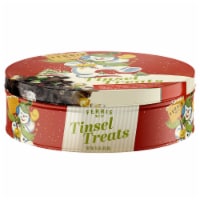 Ferris Coffee and Nut Co Tinsel Treats Tin Perspective: Main