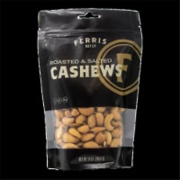 Ferris Coffee & Nuts 2203017 10 oz Roasted Salted Cashews - Pack of 12