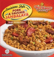 Big Easy Foods Pork & Sausage Jambalaya Single Serving Entree Perspective: Main