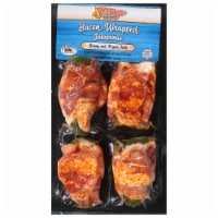 Big Easy Foods Shrimp & Pepper Jack Bacon Wrapped Stuffed Jalapenos