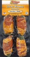 Big Easy Foods Cream Cheese and Cheddar Bacon-Wrapped Jalapenos