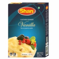 Shan Custard Powder Vanilla 7oz (200g) Suitable for Vegetarians, Halal