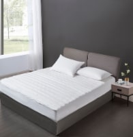 Kathy Ireland Essentials Microfiber Waterproof Mattress Pad - Queen