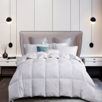 Martha Stewart 300 Thread Count White Down Comforter - Twin