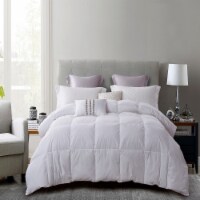 Martha Stewart 240 Thread Count White Feather and Down Fiber Comforter