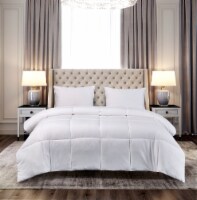 Microfiber Down Alternative Comforter - White, King