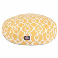 Majestic Pet 78899551101 Athens Citrus Large Round Dog Bed