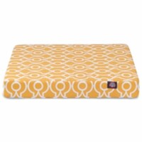 Majestic Pet 78899551255 Citrus Athens Small Orthopedic Memory Foam Rectangle Dog Bed
