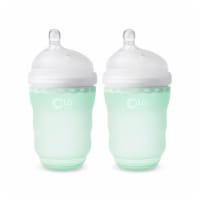Olababy Gentle Bottle 2 Piece Mint Set, 8 Ounce