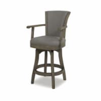 Jennifer Taylor Home Williams 27  Counter Height Bar Stool Dark Heathered Grey