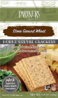 Partners Stone Ground Wheat Hors D'oeuvre Crackers