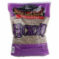 BBQR's Delight Hickory Flavor BBQ Wood Pellets Grill Fuel 20 Lb Bag All Natural