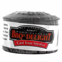 Cast Iron Smoker Pot Wood Pellet Smoke BBQ Grill Barbecue BBQrs Delight