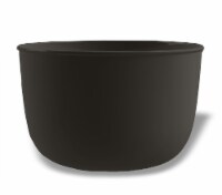 TarHong Wheat Straw PP Serving Bowl - Black Perspective: Main