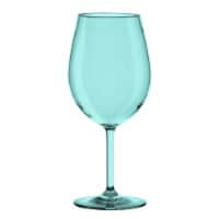 TarHong Montana Stemmed Glass - Aqua Perspective: Main