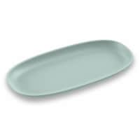 Tarhong Wheat PP Serve Tray - Aqua Perspective: Main