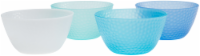 TarHong Cool Hammered Cereal Bowl Set - 4 pk - Blue/White