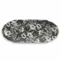 TarHong TT20744879 18.5 x 6.3 in. Farmhouse Botanical Appetizer Tray, Melamine