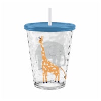 TarHong Jungle Animals Acrylic Tumbler - Blue Perspective: Main