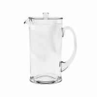 Tarhong PCOPI777PCC 78 oz Cordoba Pitcher with Lid - Clear