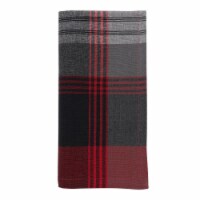 SARO 3550.R20S Plaid Design Cotton Table Napkins - Set of 4