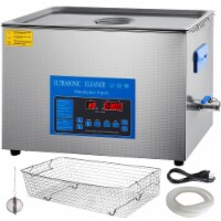 22L Digital Ultrasonic Cleaner With Heater 28/40Khz 0-80 0-99Min Heating
