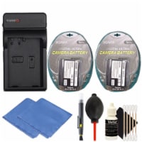 2x En-el15 Replacement Battery For Nikon D7100, D750, D7000, D7200 + Accessories