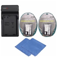 En-el15 Replacement Lithium-ion Battery (2x) + Charger + Cleaning Cloth