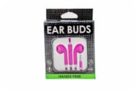 James Paul Products Wired Audio Ear Buds - Pink