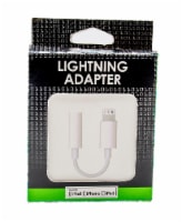 James Paul Products Lightning Adapter for Apple - White Perspective: Main